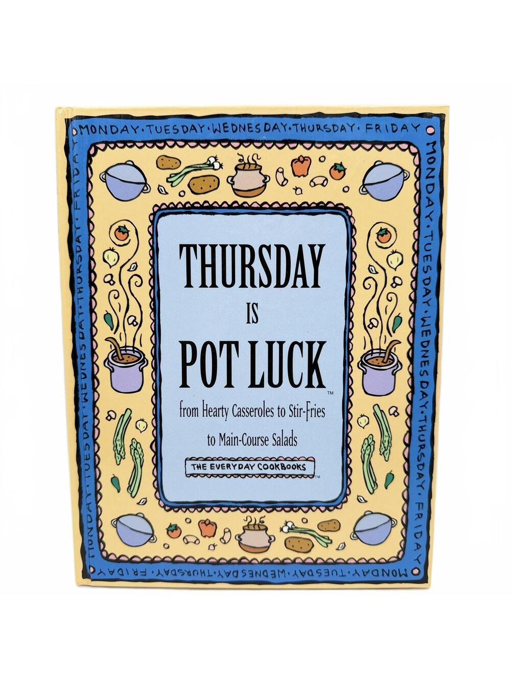 Thursday Is Pot Luck Cookbook - Time Life Books - Hardcover - 9780809491896